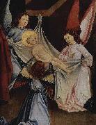 Friedrich Herlin Geburt Christi, Anbetung des Christuskindes France oil painting artist